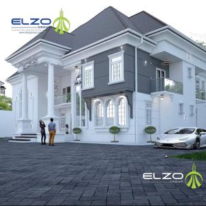 LUXURY 5 BEDROOMS DUPLEX WITH A BOYS QUARTERS. #ELB1015
