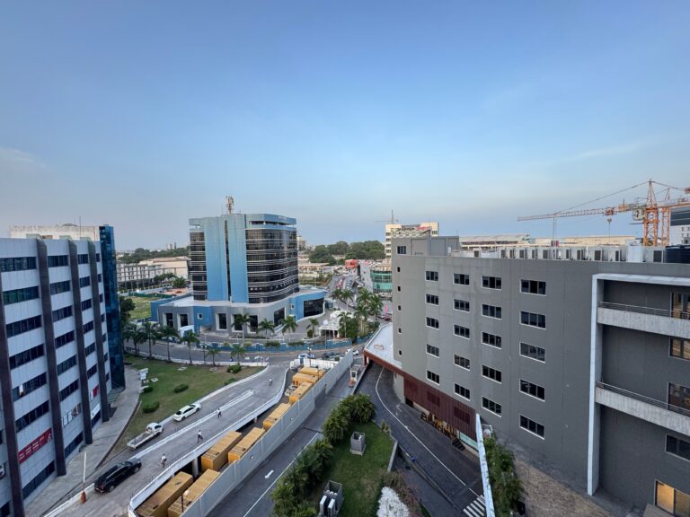 High rising buildings in Accra, Ghana