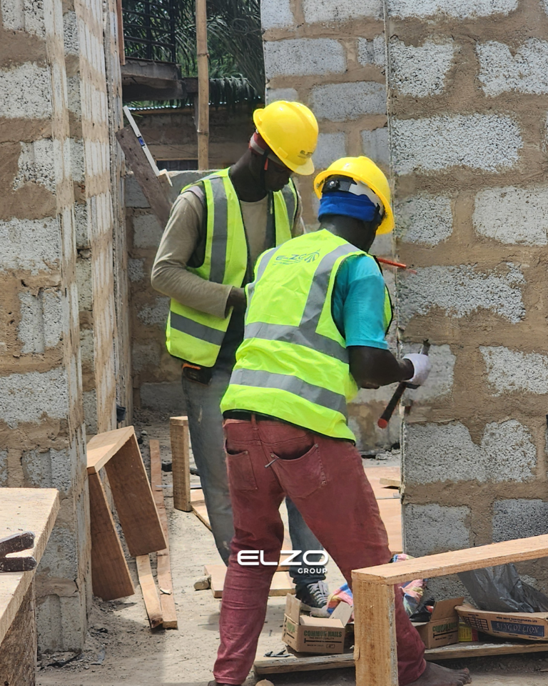 Men on site at Banex project.